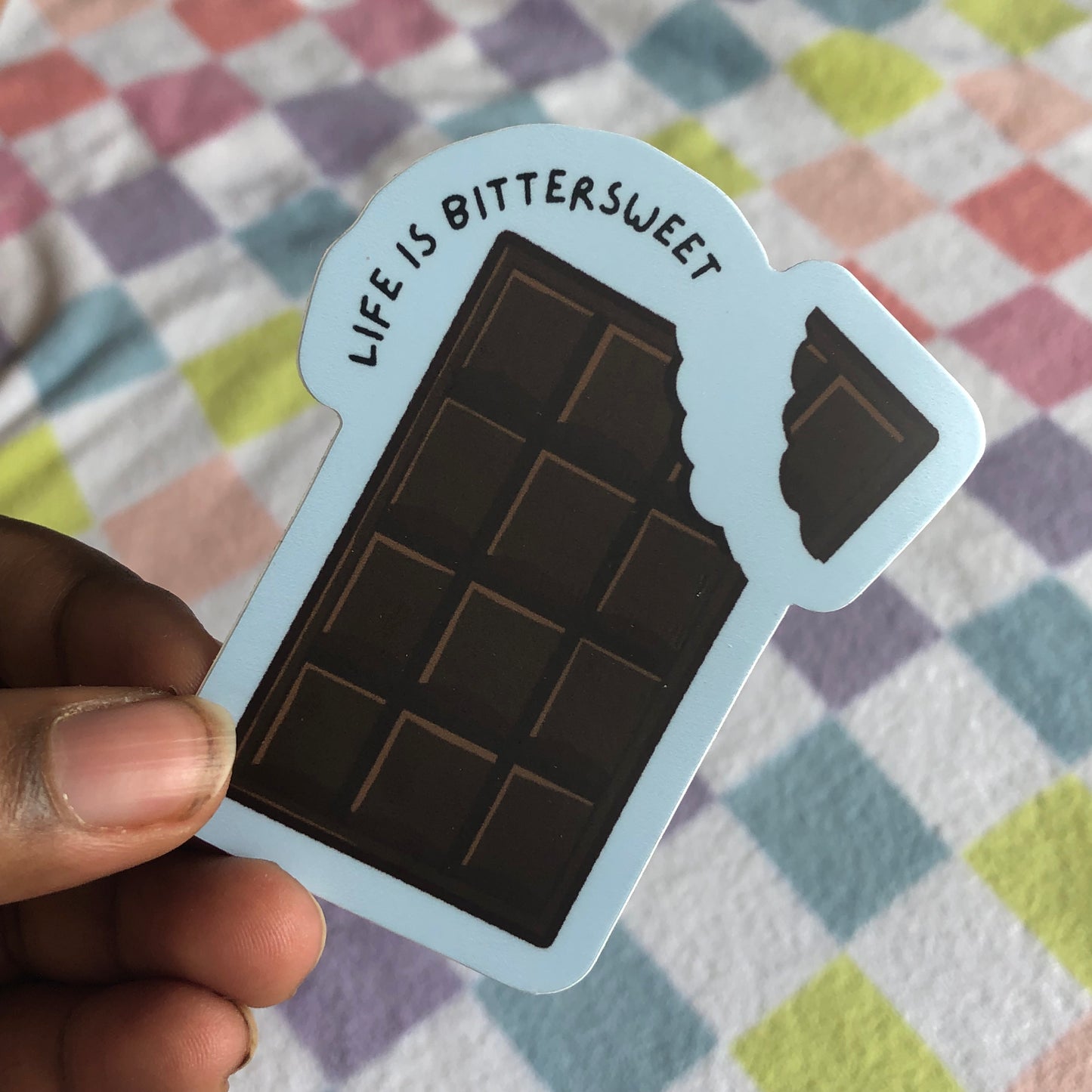 Life is bittersweet sticker | vinyl | 3.5x3