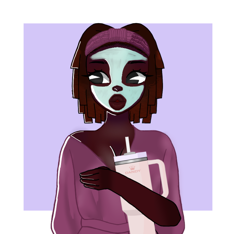 skincare, true crime & chill stickers | glossy | vinyl