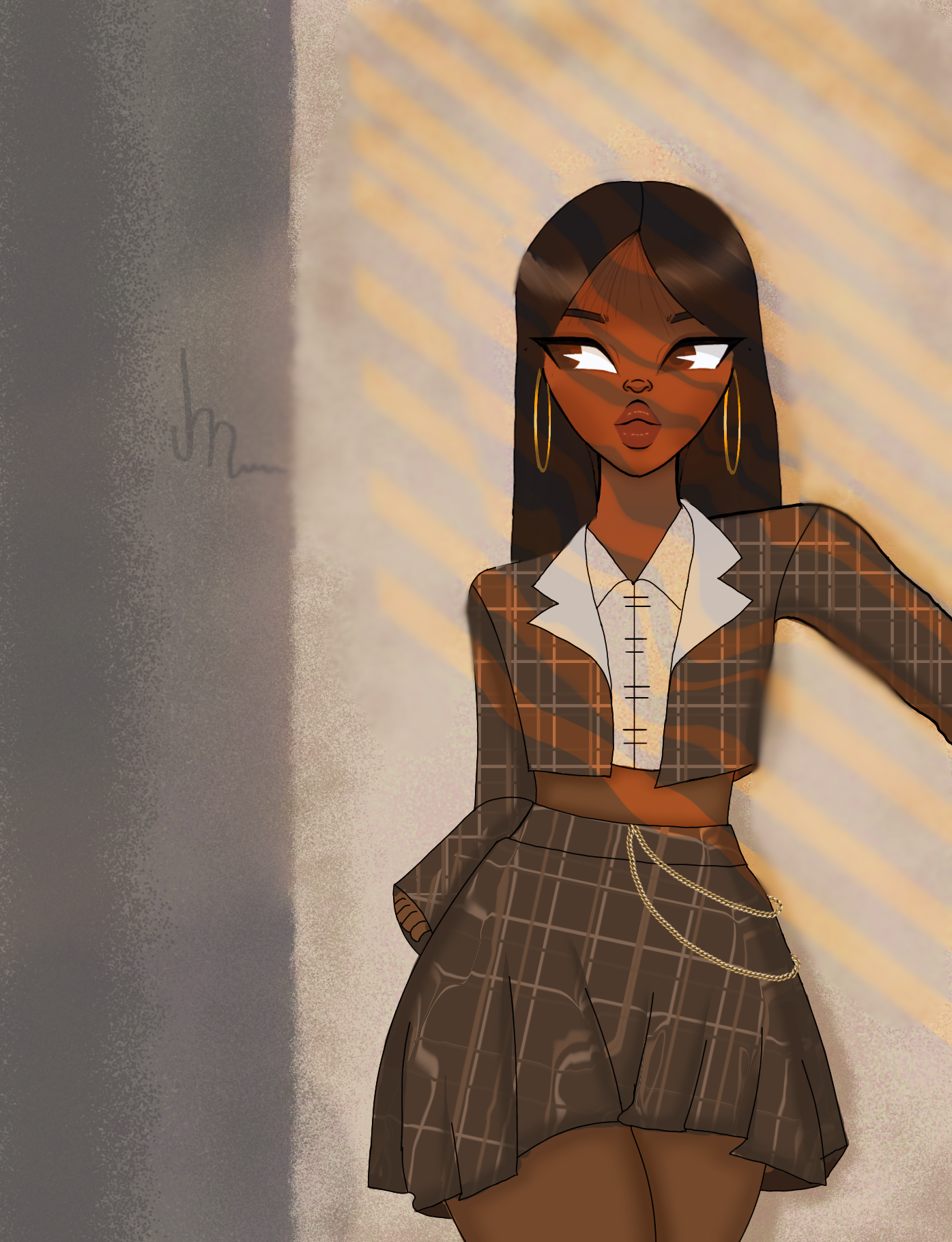 Golden hour bookmark | book accessory | digital art product