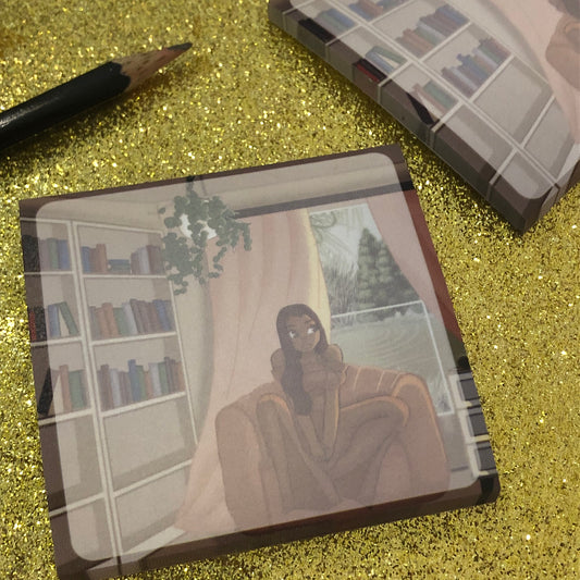 Books and Brownies Sticky Notes | Stationary | Post-Its