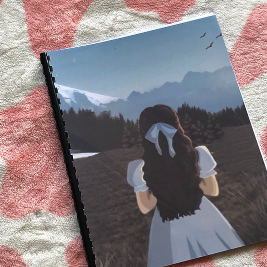 Basking in blue Notebook | Journal