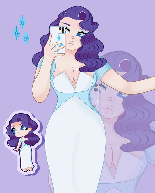 Rarity print | glossy finish