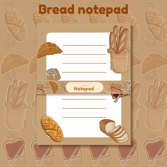 Bread notepad | stationary
