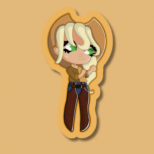 AJ Chibi sticker | vinyl | 2x3